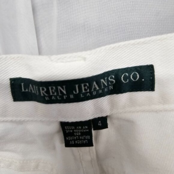 Lauren Ralph Lauren Floral Boot Cut Jeans - White - Picture 13 of 16